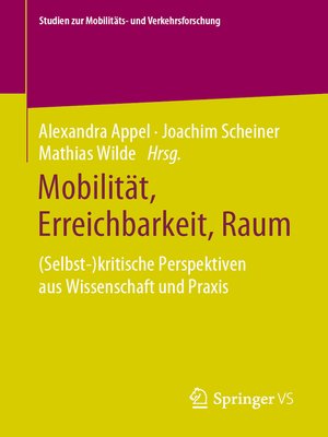 cover image of Mobilität, Erreichbarkeit, Raum